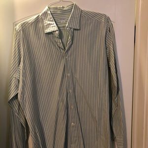 Stripped button down